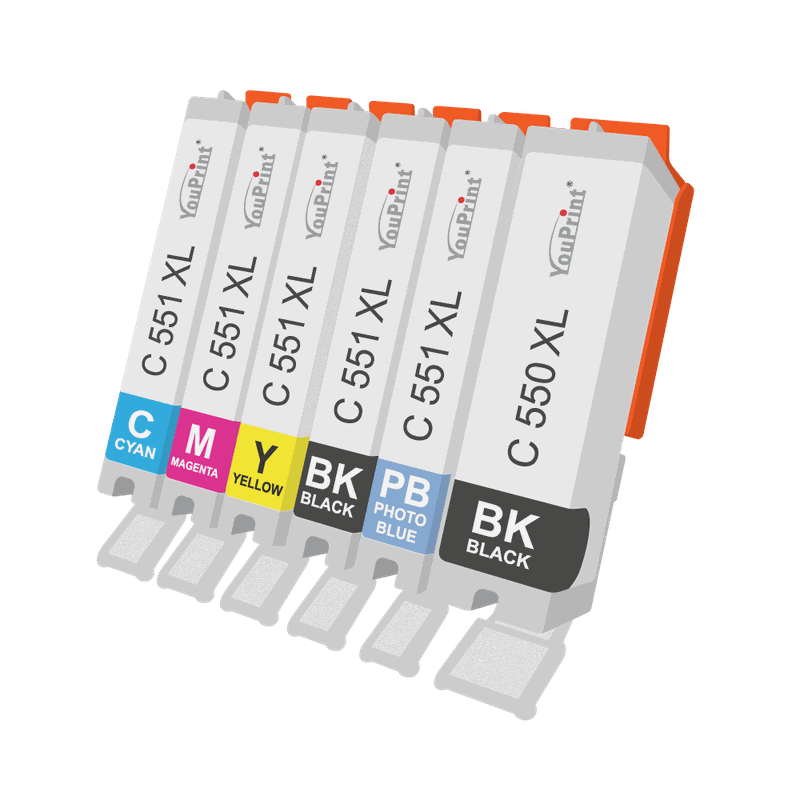 youprint PGI-550 / CLI-551 6er-Pack